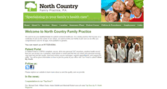 Desktop Screenshot of northcountryfamilypractice.com